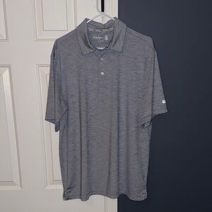 Walter Hagen Heather Gray Polo Shirt